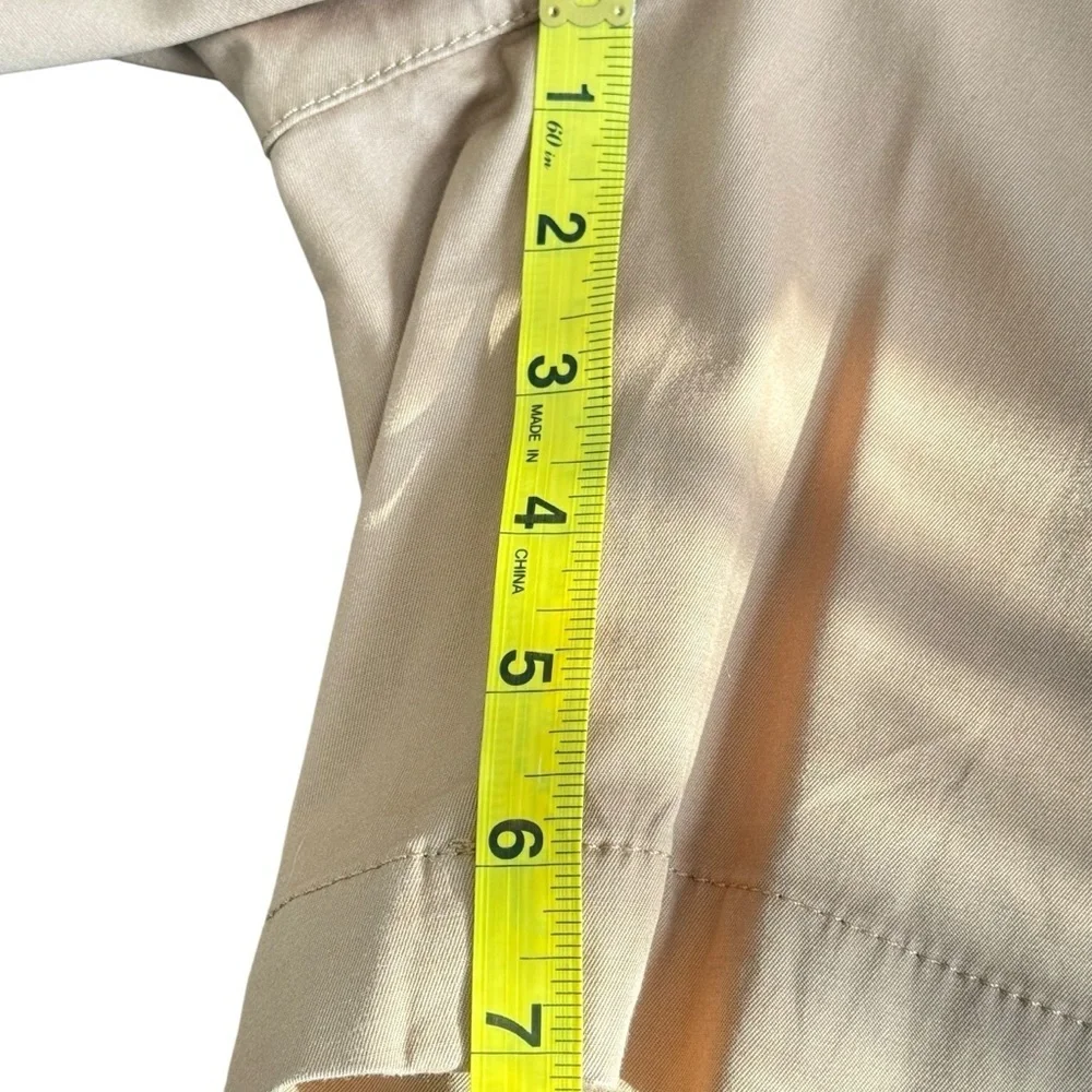Talbots Tan Bermuda Shorts Classic Tailored Style - Picture 6 of 9